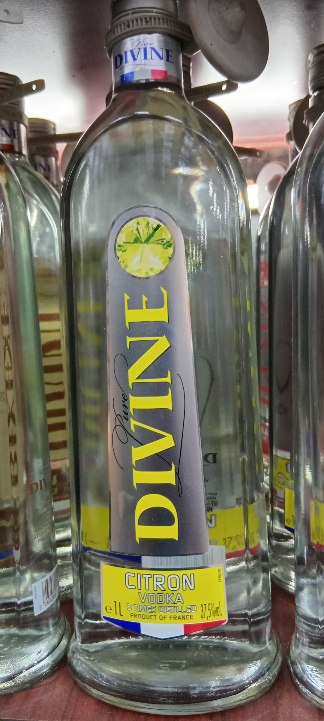 Divine Citron Vodka 1lt