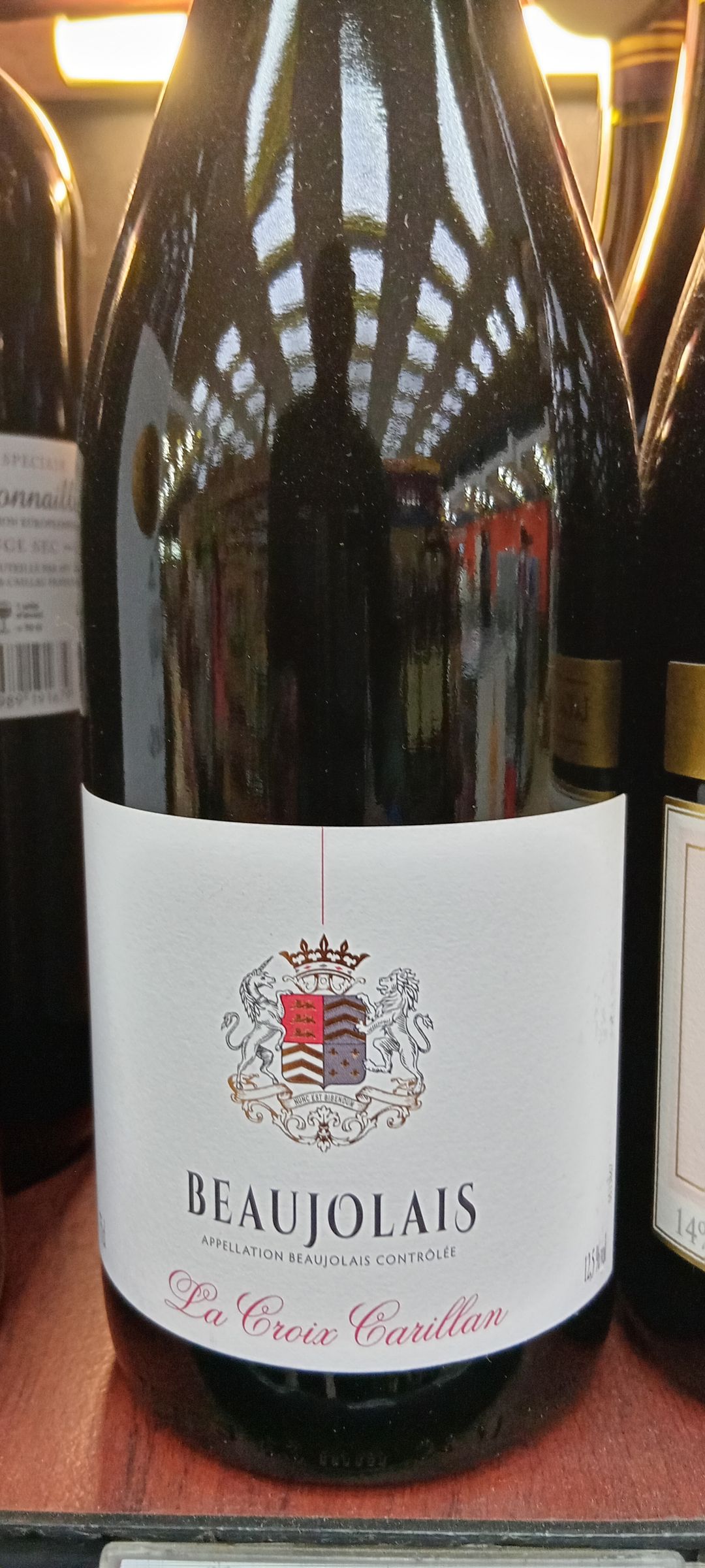 La Croix Caril. Beaujolais Rouge 750ml