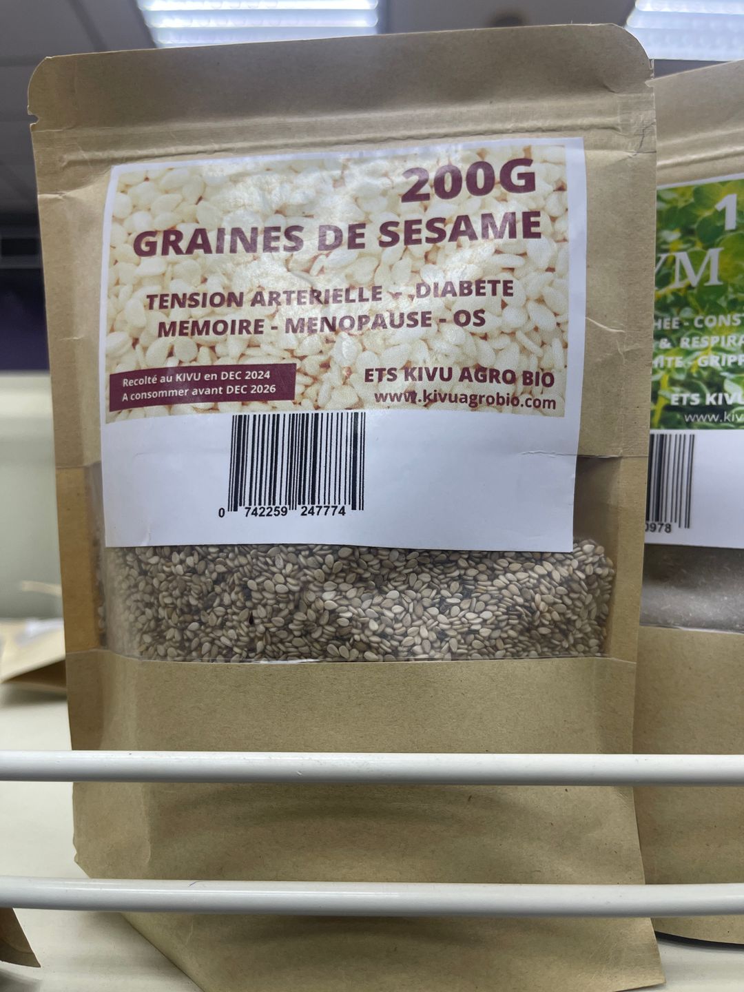 Kivu agro bio graines de sesame