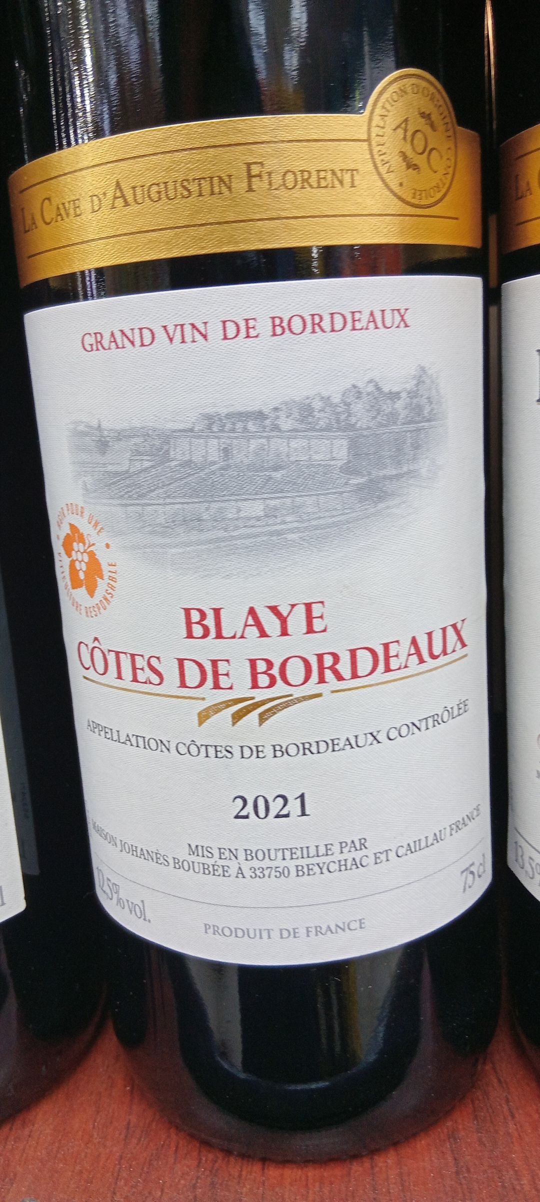Aug. Flob. Blaye Cote Bord. Rouge 750ml
