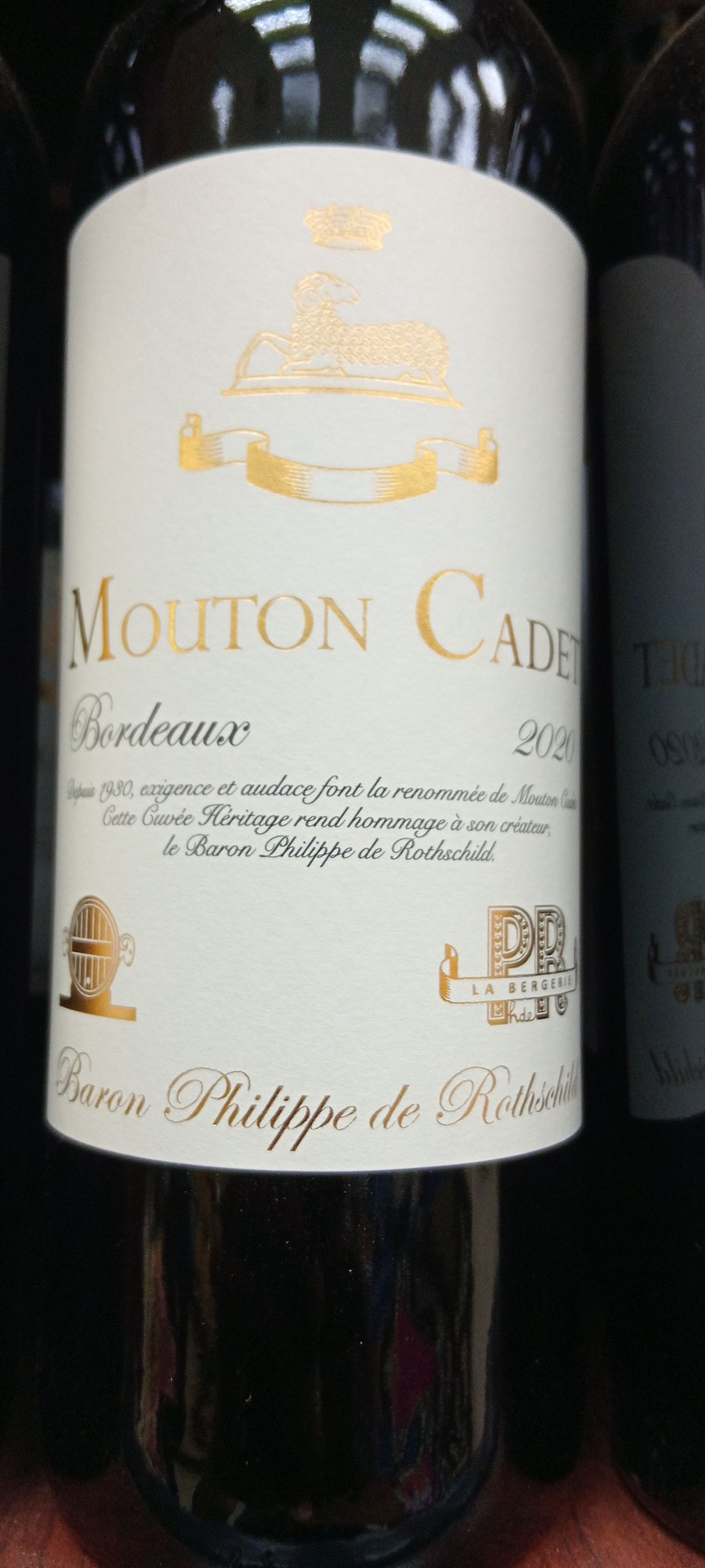 Mouton Cadet Vint. Heritage Bord. Red 75cl