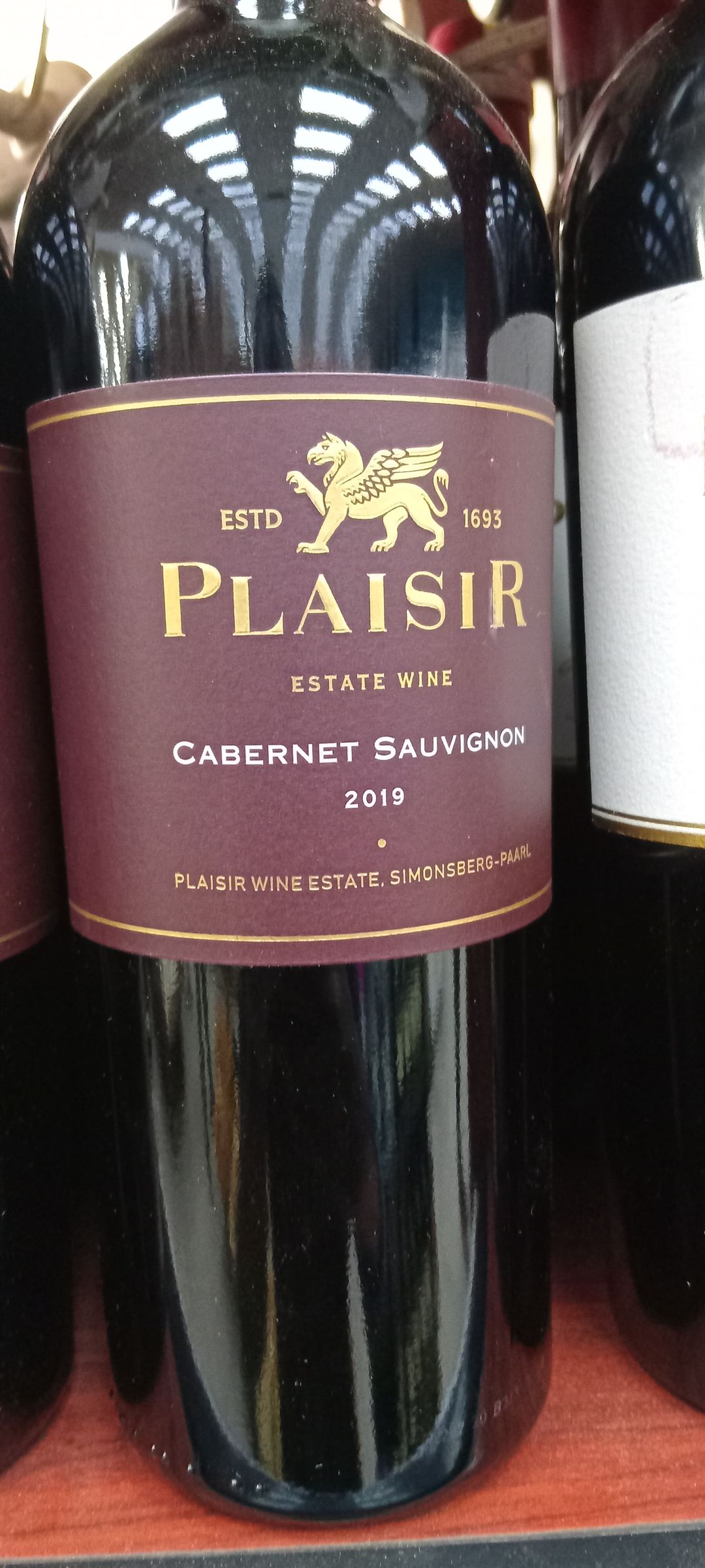 Plaisir De Merle Cab/Sauv rouge 750ml