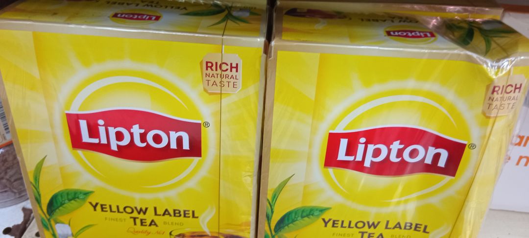 Lipton Tea Yellow Label Black 100'Sx2gr