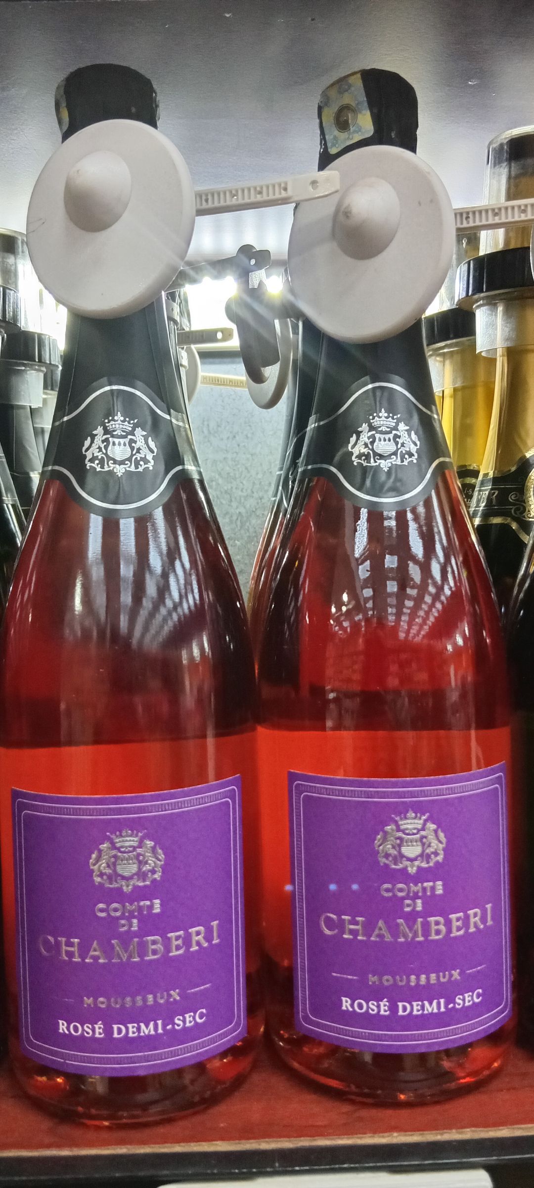 Comte De Chamberi Mousseux Demi-Sec Rose 750m