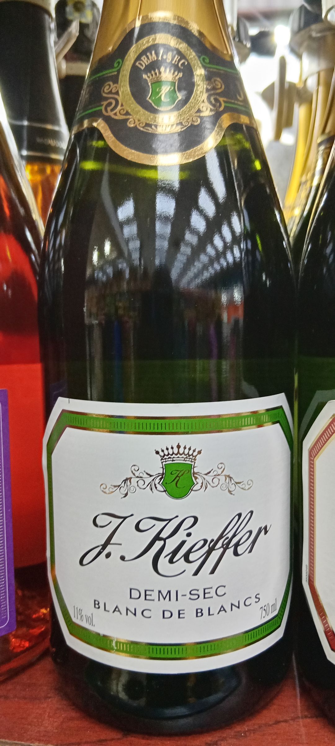 J. Kieffer Vin Mouss. D/Sec Blanc De Blanc 750ml