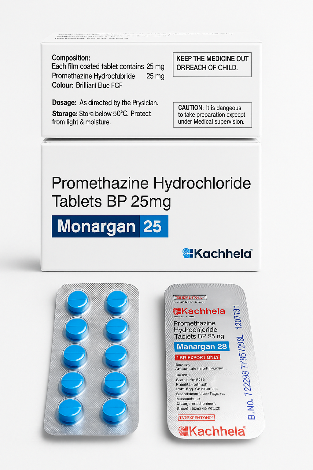 Promethazine Hydrochloride Tablet BP 25mg