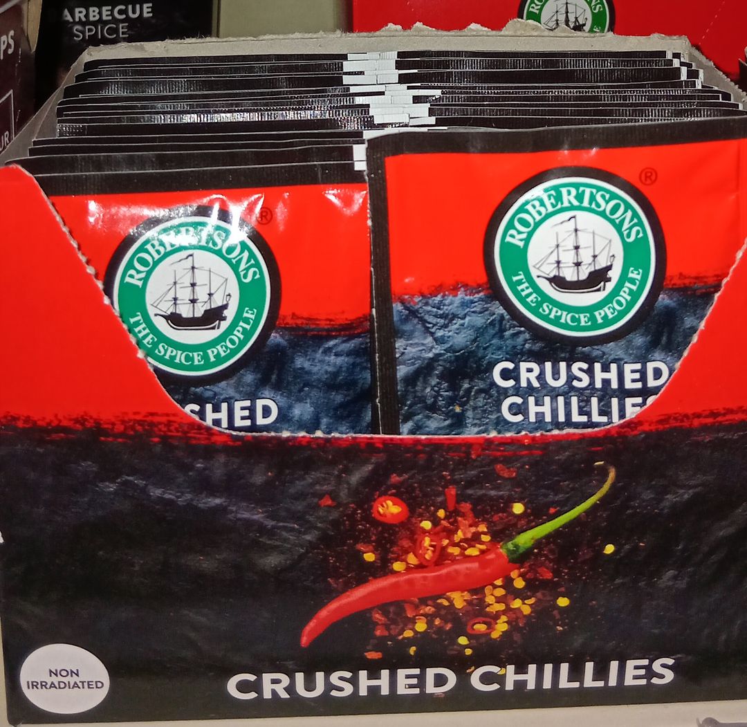 Robertsons Env. Crushed Chillies 7gr