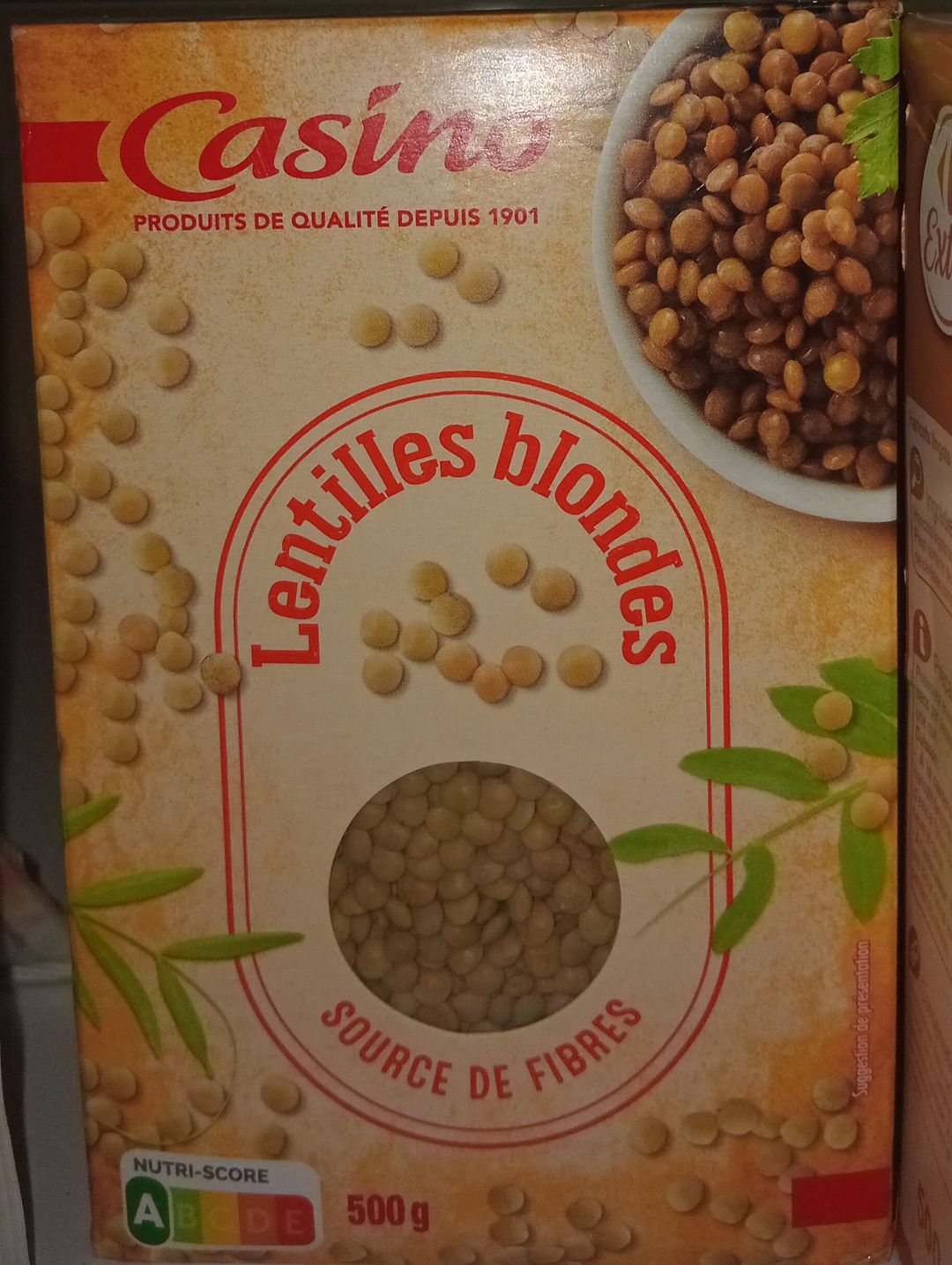 Casino Le tilles Blondes 500gr