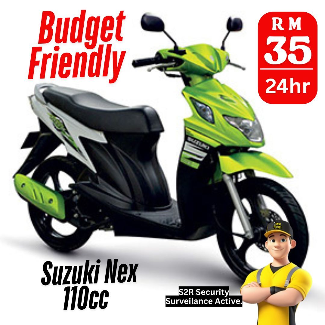 SUZUKI NEX 110CC  (BUDGET SCOOTER)