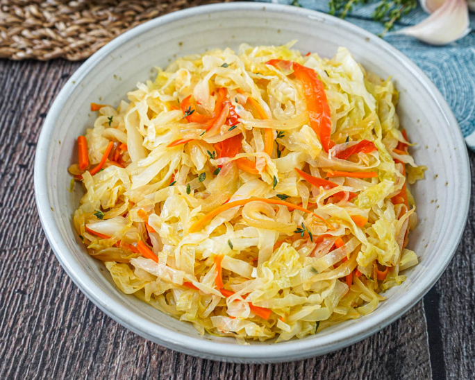 Steamed Cabbage