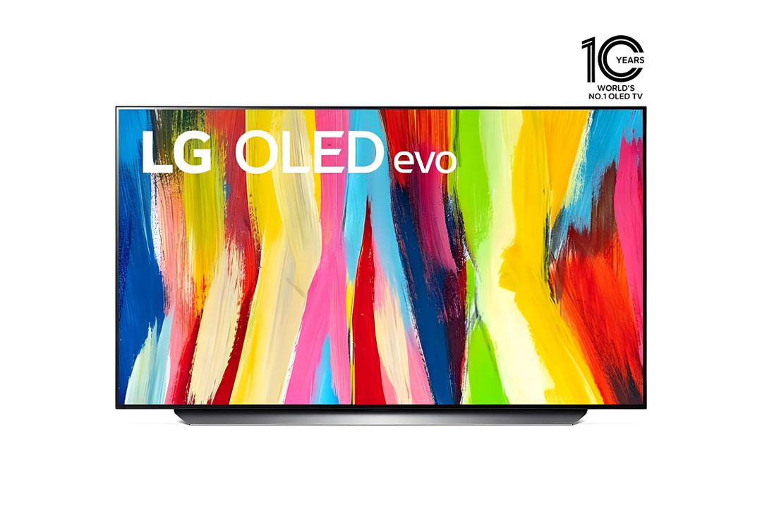 Téléviseur LG OLED evo de 48 pouces, doté d’un design Écran de cinéma, Active HDR 4K, de la série C2