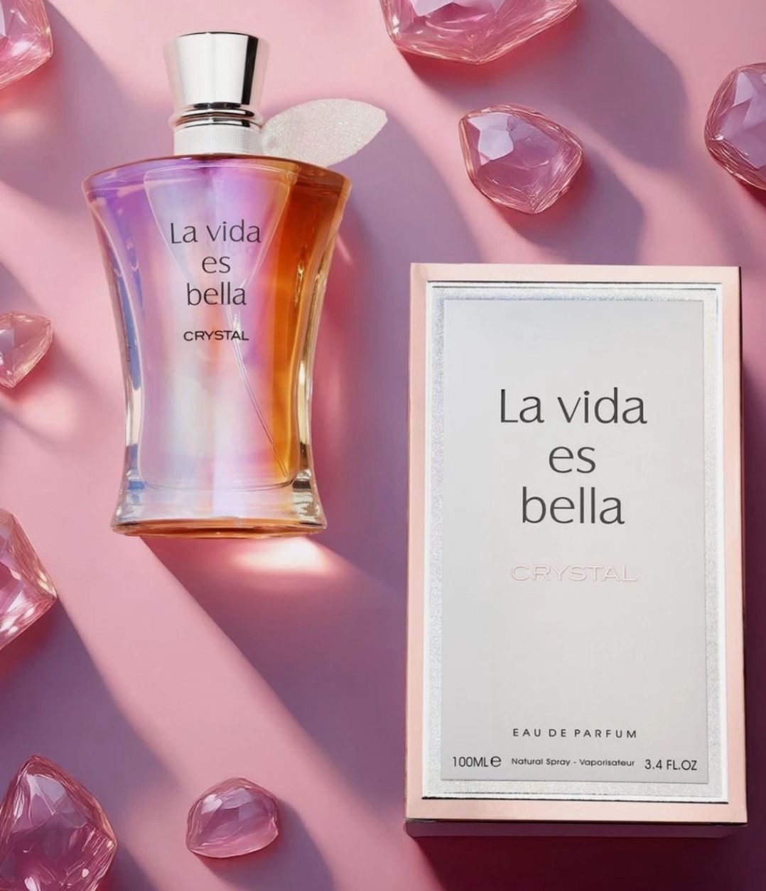 LA VIDA ES BELLA CRYSTAL 