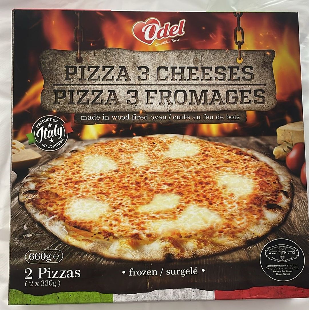Pizza 3 fromages - Pizza 3 Cheeses 