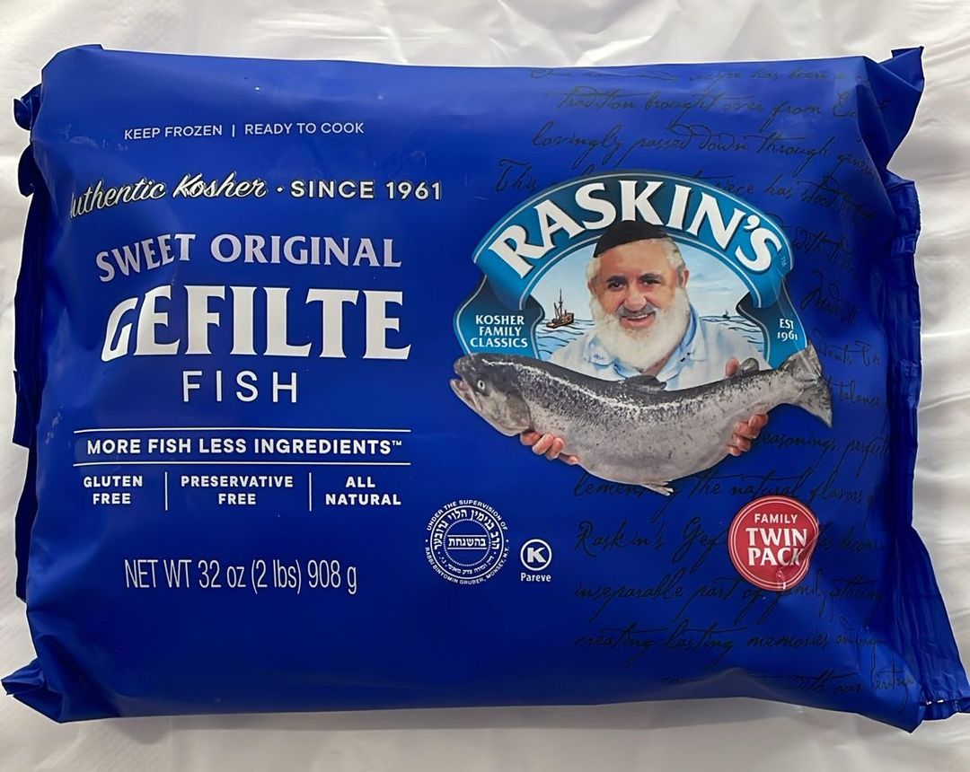 Raskin’s Sweet Original Gefilte Fish