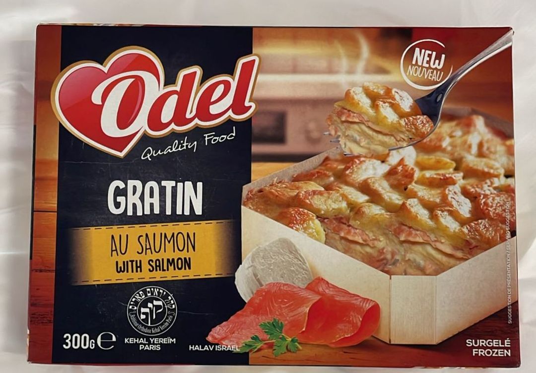 Gratin met zalm