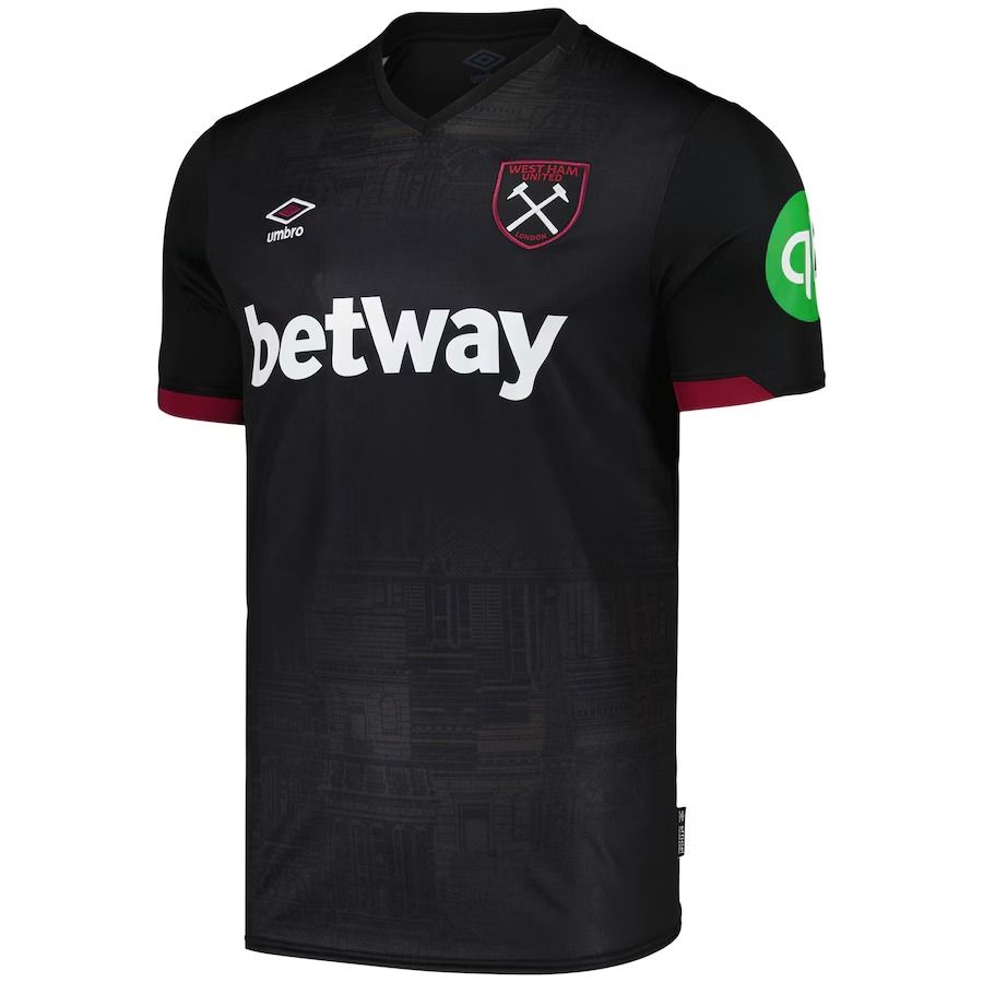 West Ham 2024/25 Away Shirt (Black)