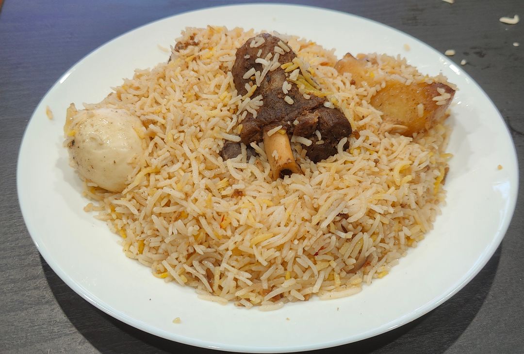 Mutton Biryani (Kolkata Style)