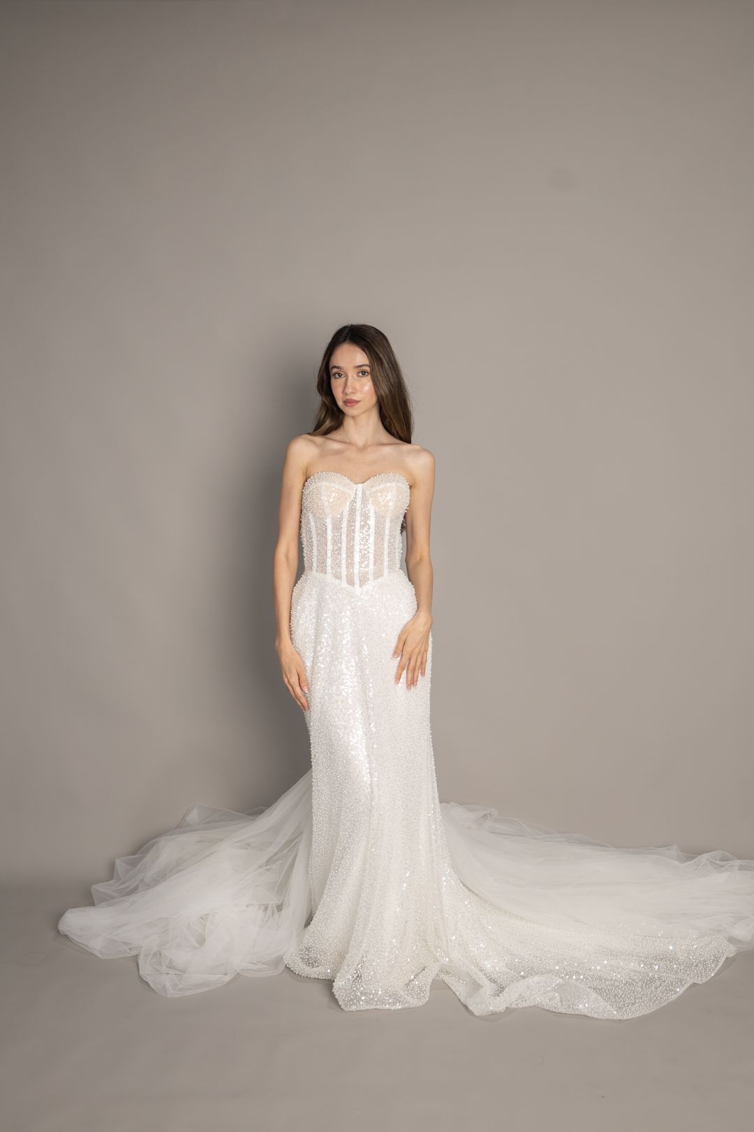 Cassa Sweetheart Bustier Mermaid Wedding Dress 