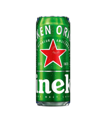 Heineken Premium Lager Beer Can 490ml