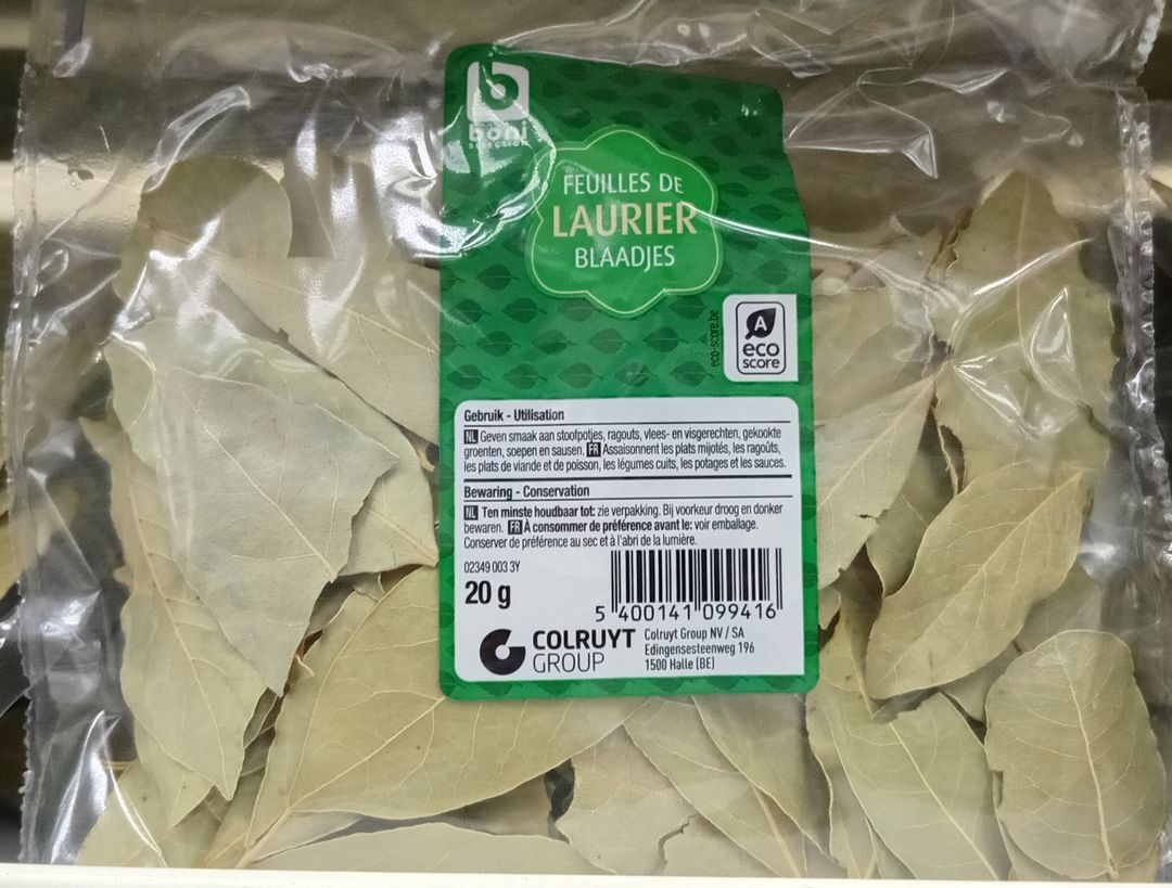 Boni Selection Feuilles De Laurier 20gr