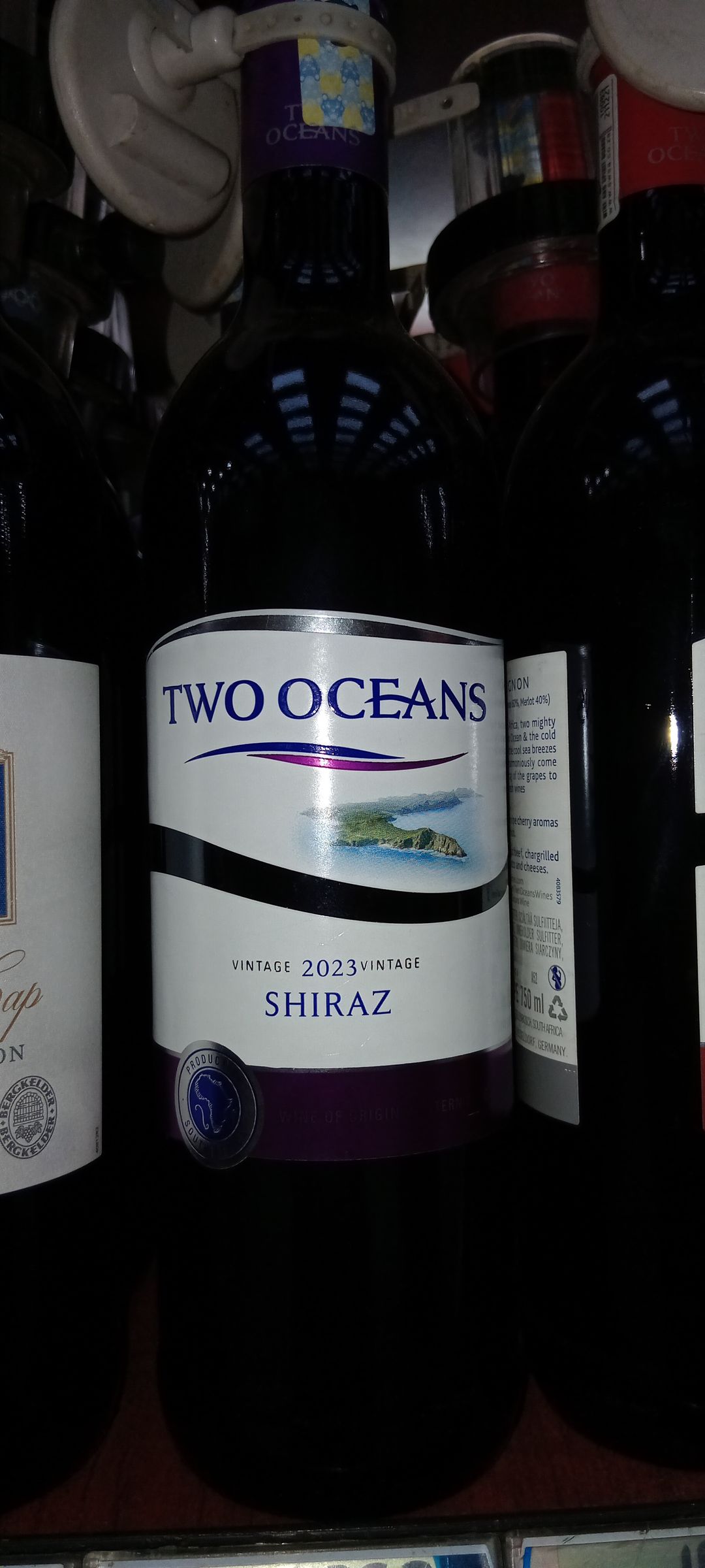 Two Oceans Shiraz Rouge Sav. 750ml