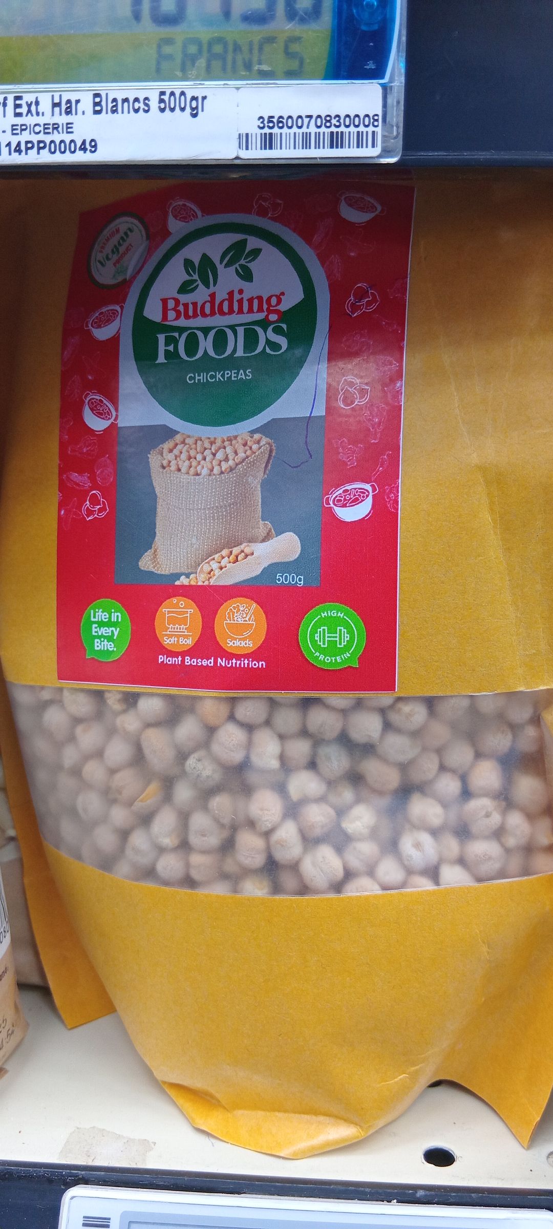Budding Foods Chickpeas  500gr