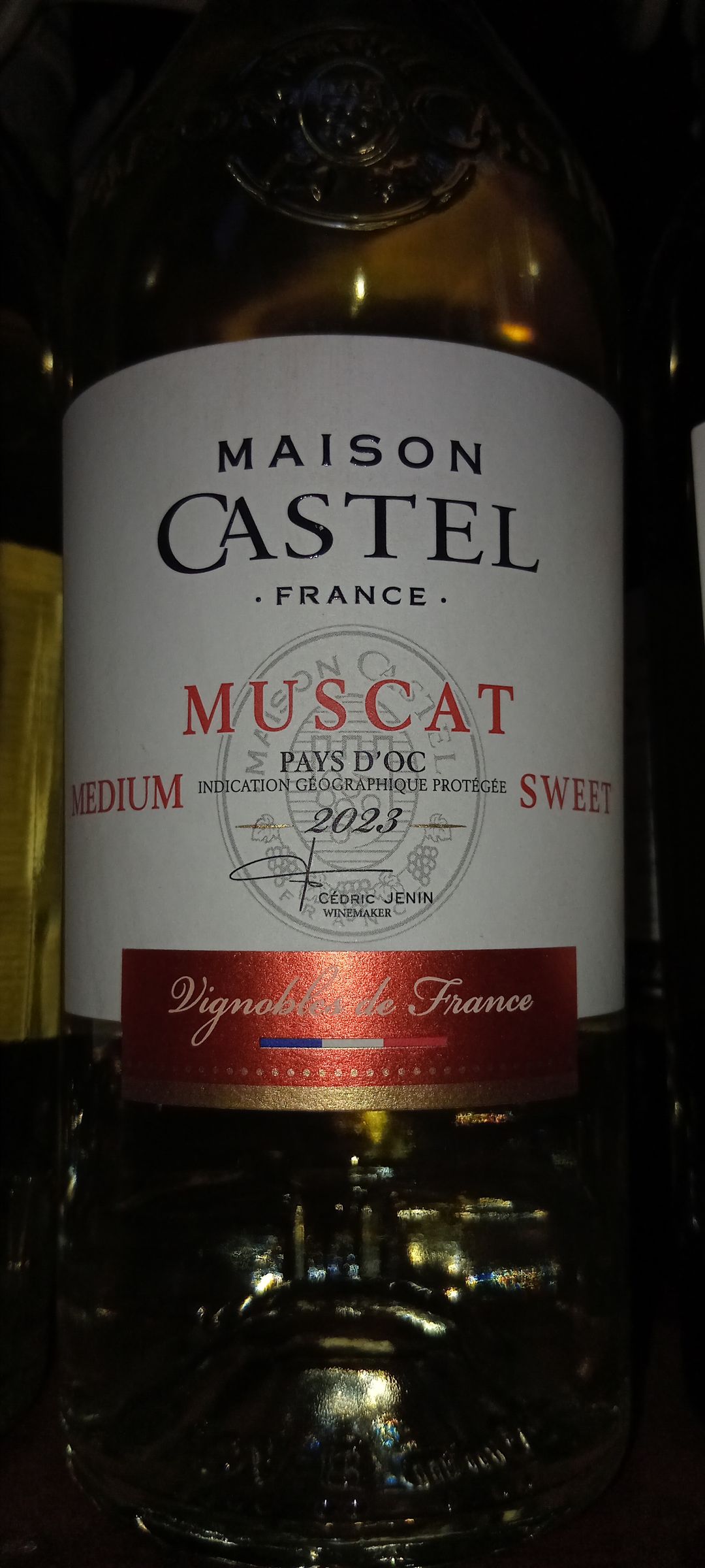 Maison Castel Muscat Med. Sweet Blanc 750ml