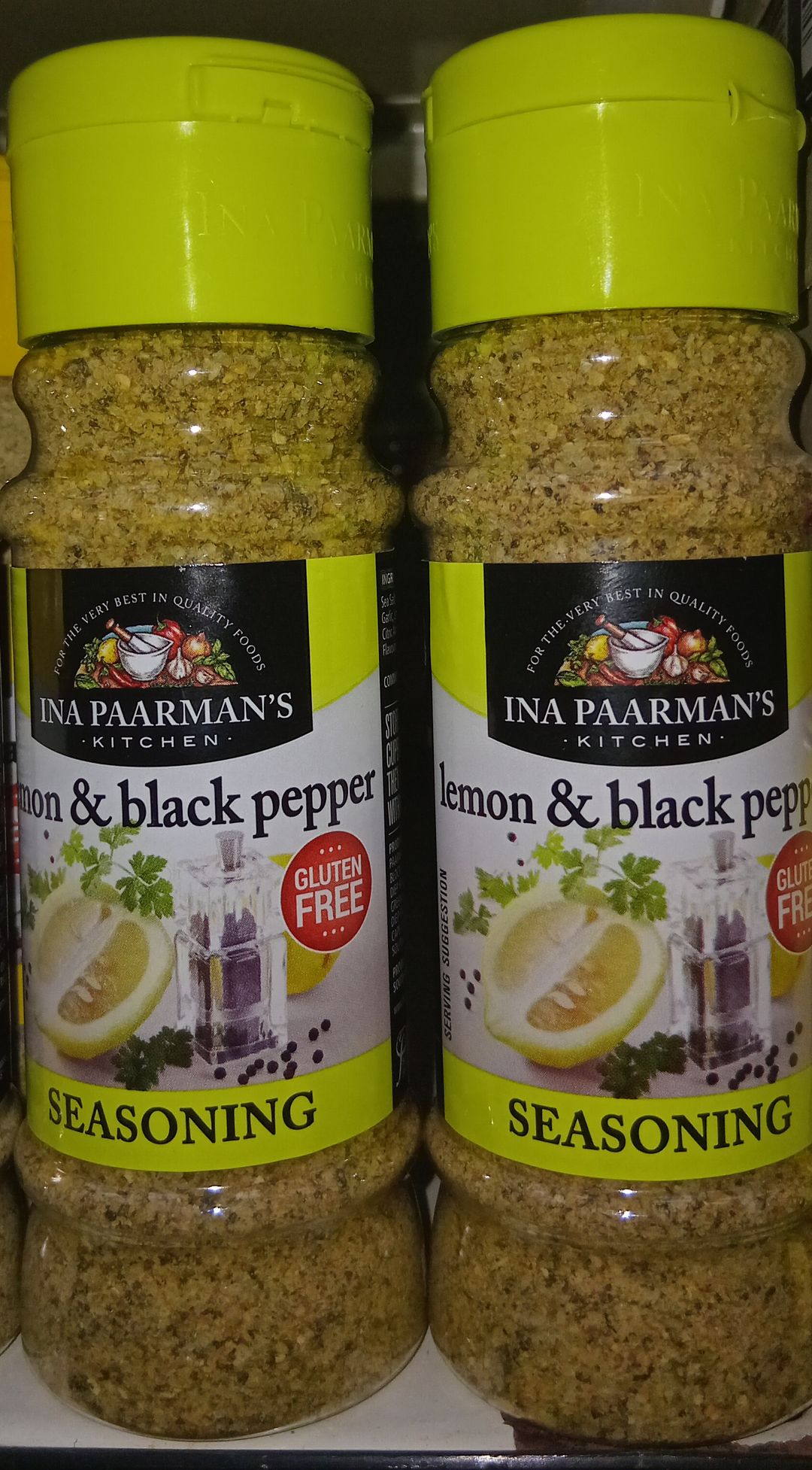Ina paarmans  lemon black pepper