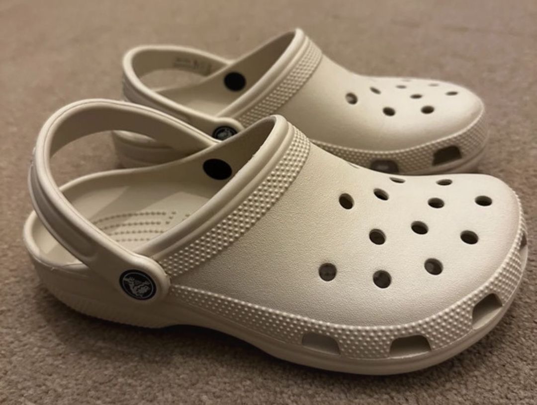 Crocs Classic Cream Coloured 