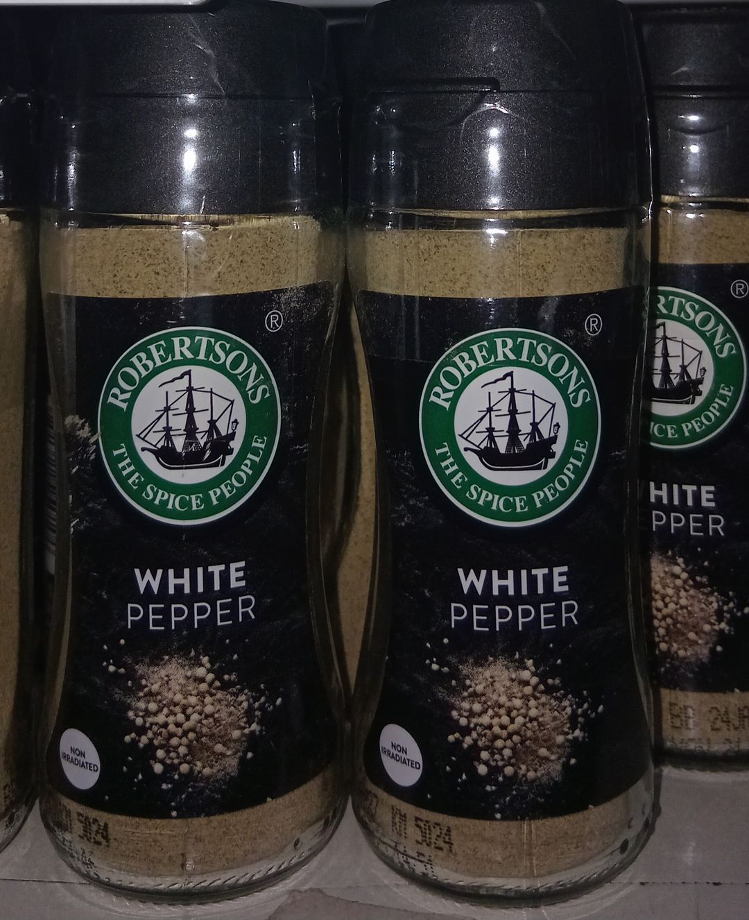 Robertsons White Pepper 58gr