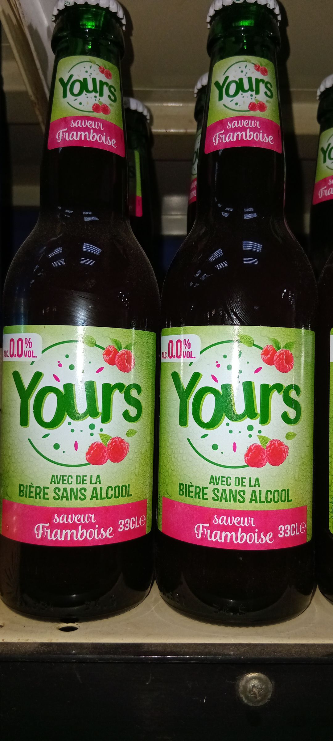 Yours Biere Ver. Framb. 0% 330ml