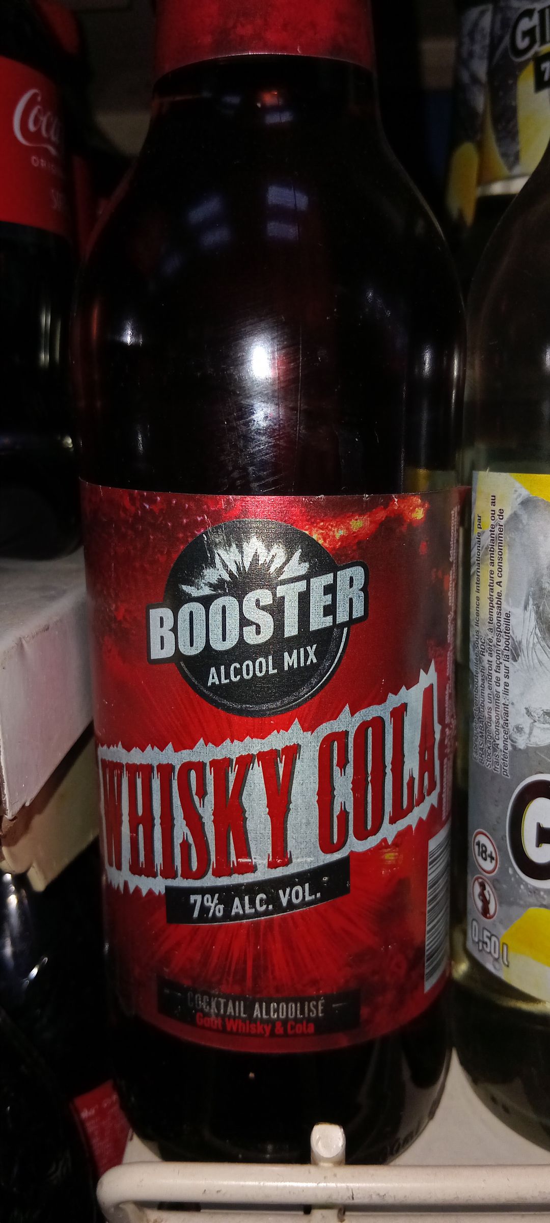 Booster Whisky Cola 50cl