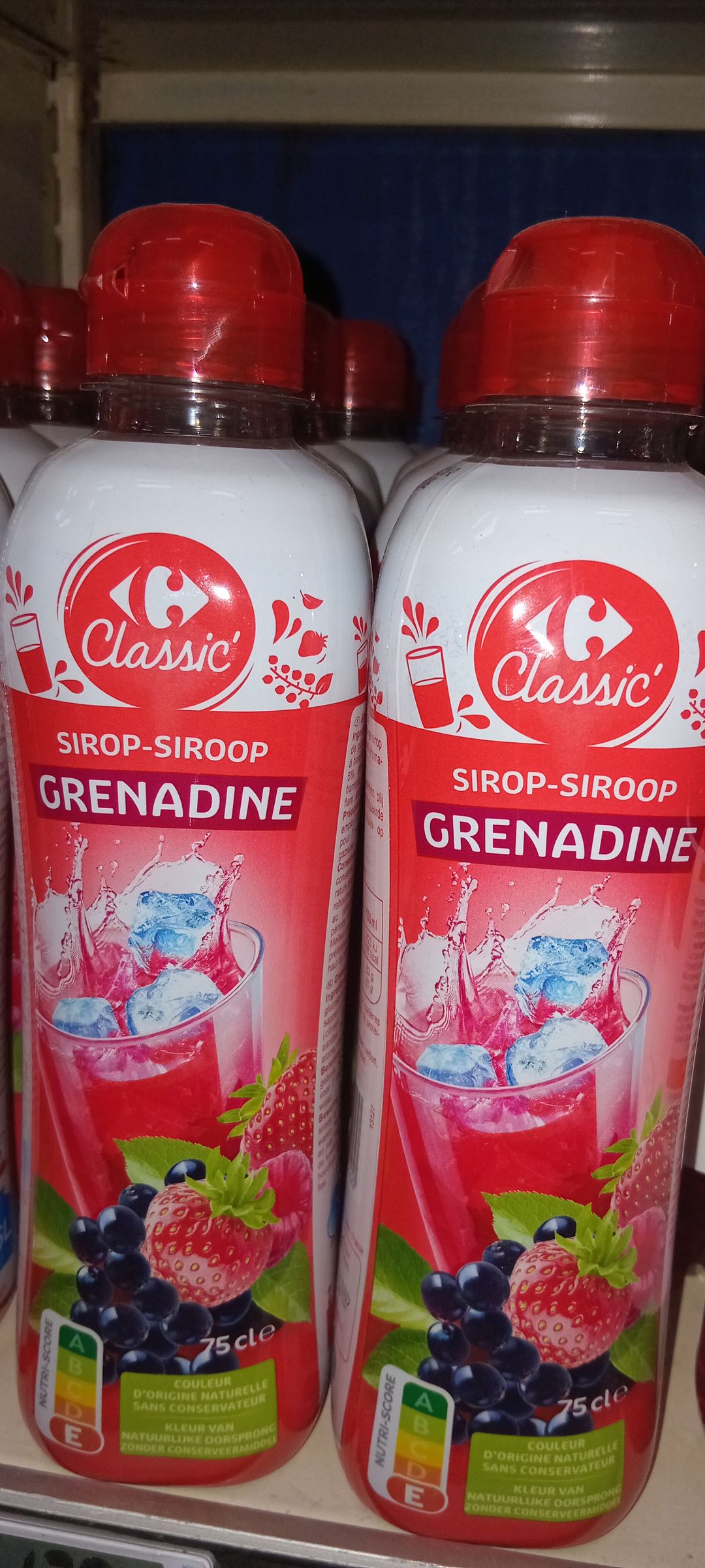 Crf Clas. Sirop Bid Grenadine 750ml