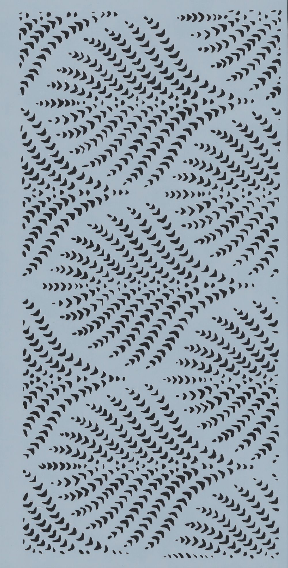 Nouveau border - 30cmx15cm - Stencil