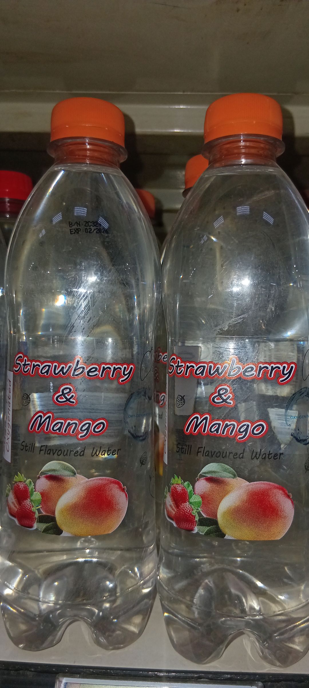 Oxygen Strawb. & Mango Still Flav. Water 500ml