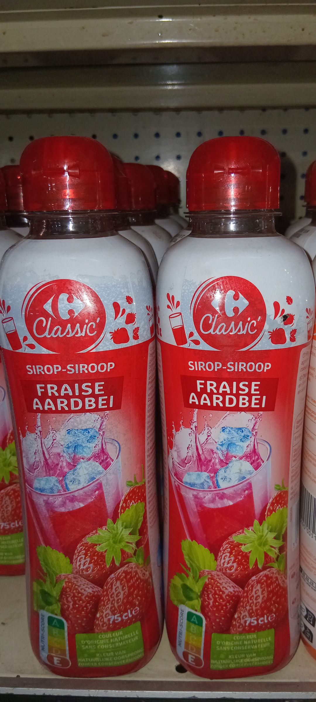 Crf Clas. Sirop Bid Fraise 750ml
