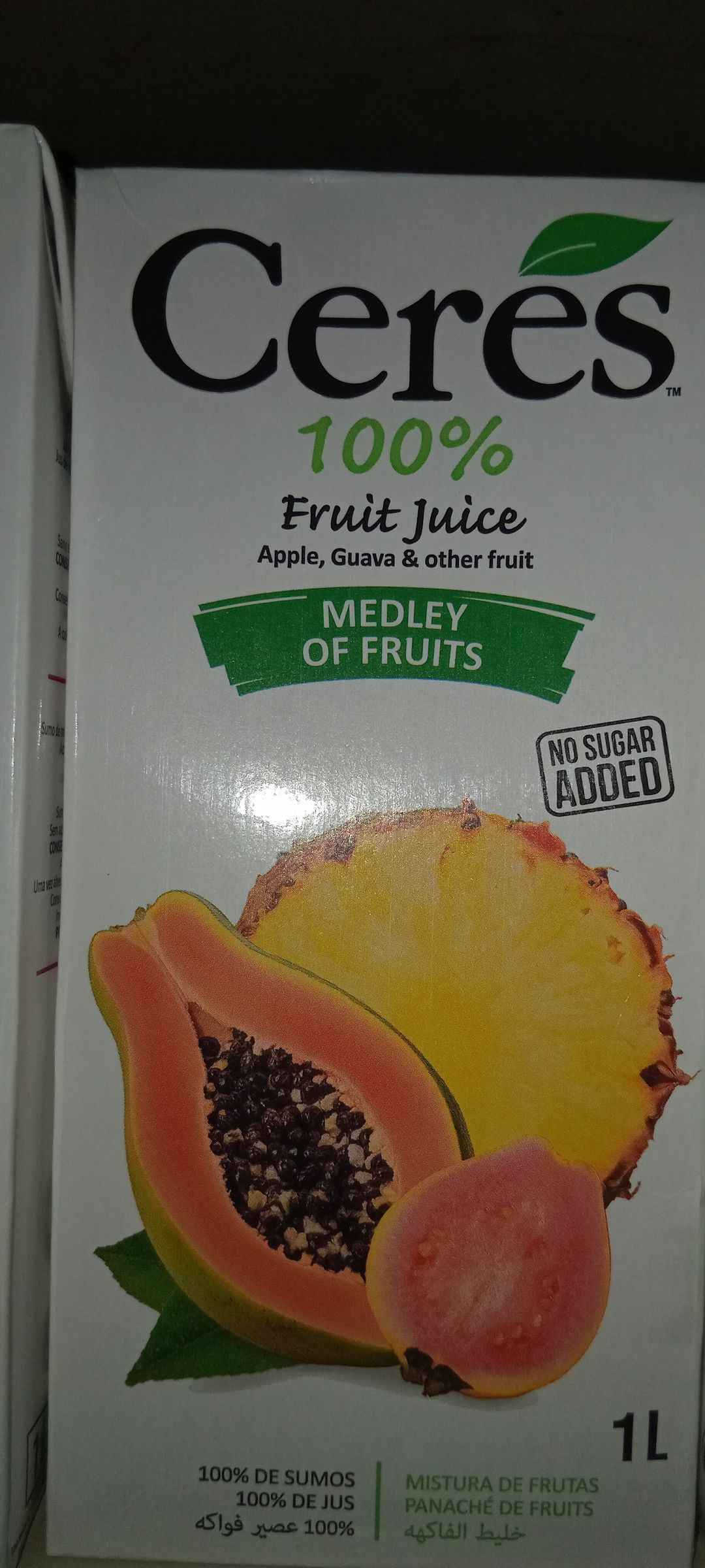 Ceres 100% Medley Fruits 1lt