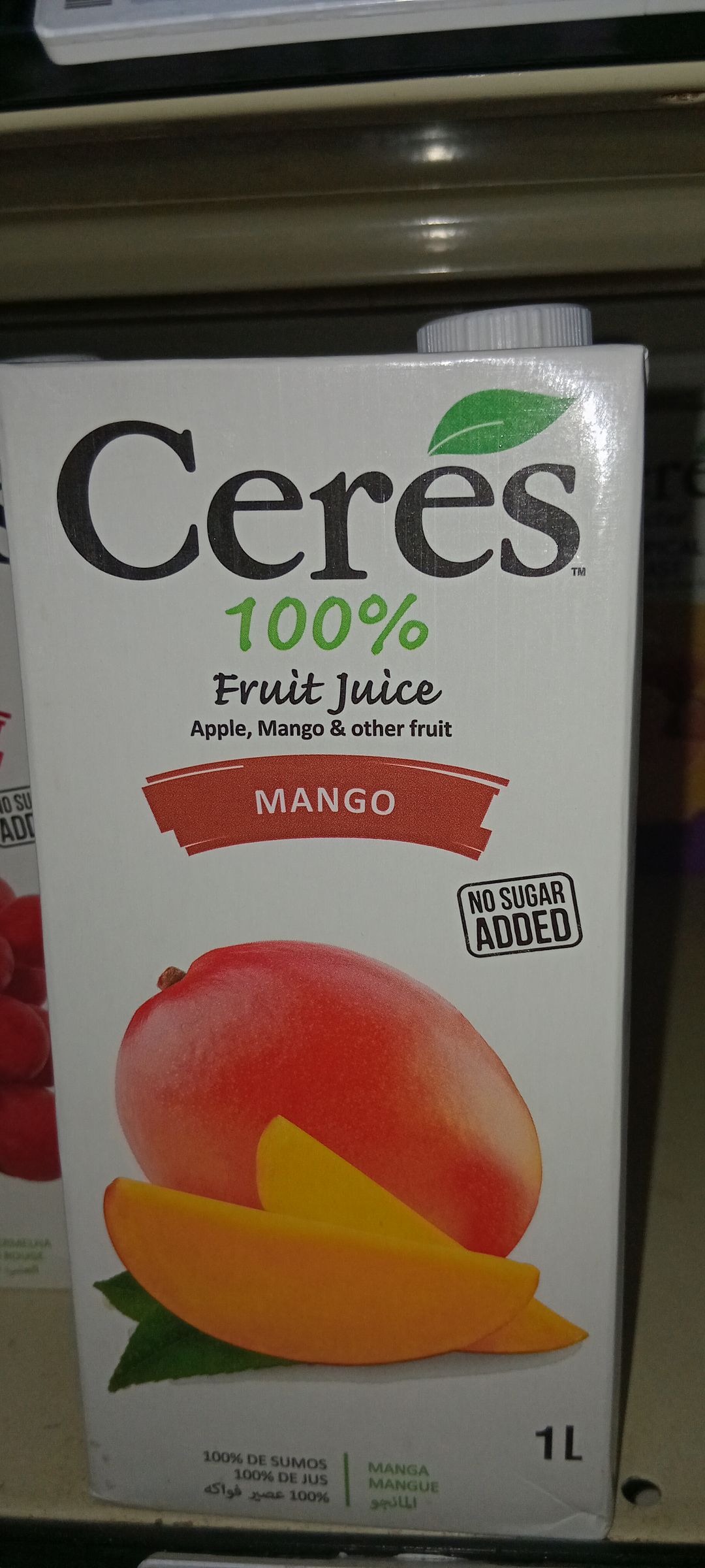 Ceres 100% Mango 1lt