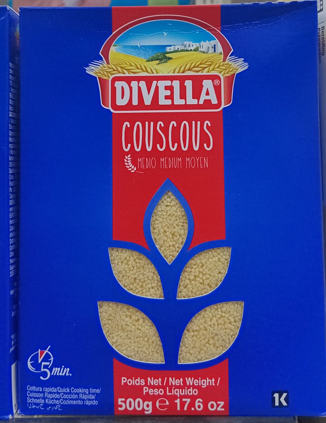 Divella Couscous Moyen 500gr
