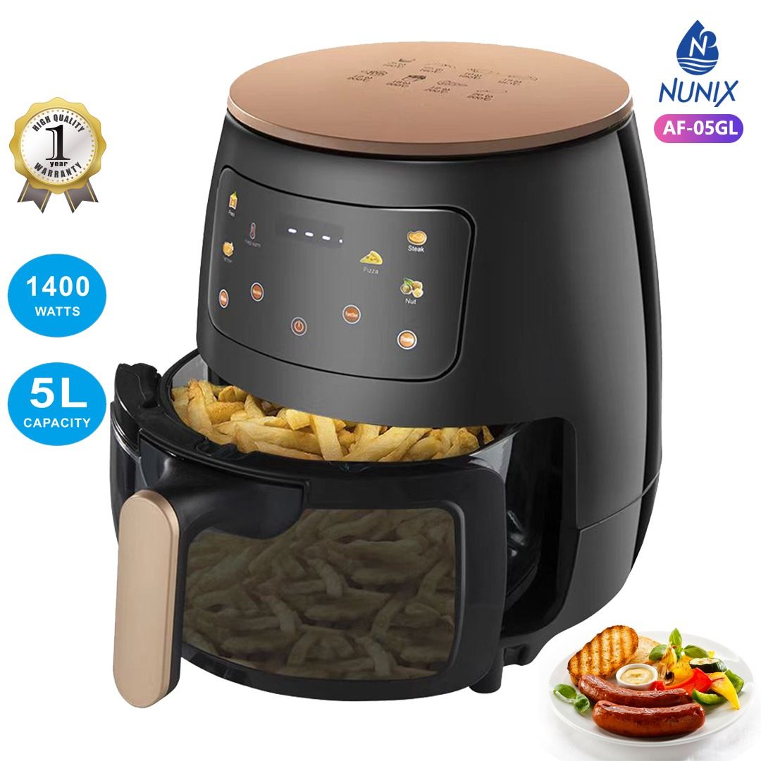 New model 5 litres Nunix Airfryer