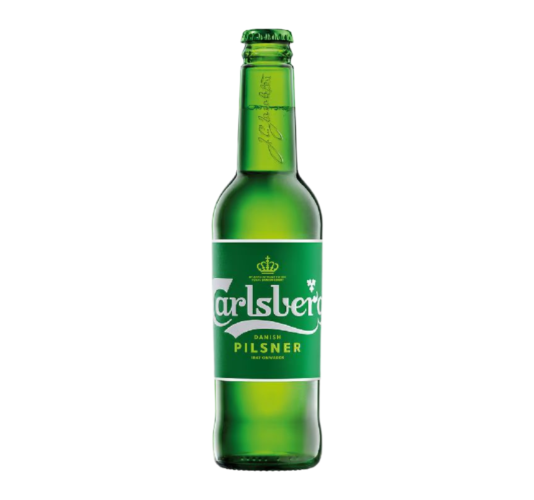 Carlsberg beer (ដប) 330ml