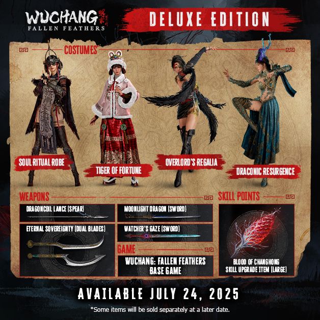 WUCHANG FALLEN FEATHERS DELUXE EDITION 