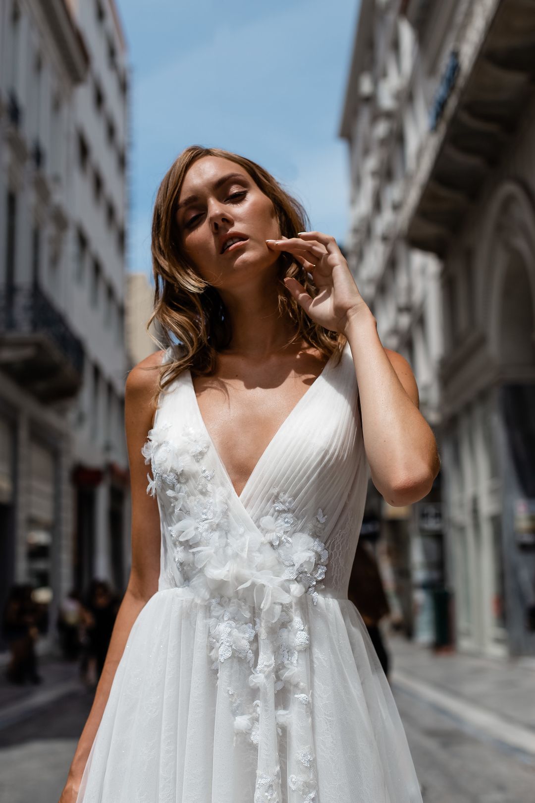 Venus 3D Floral Wedding Dress 