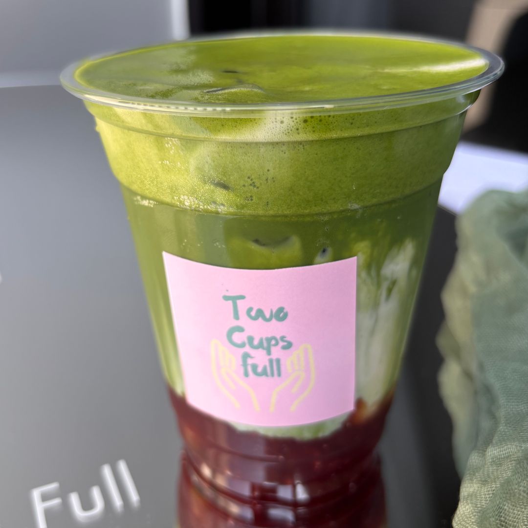 Strawberry Matcha Latte