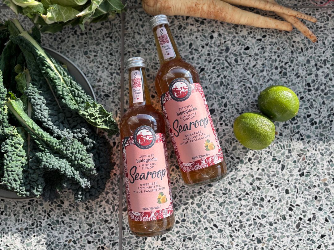 Searoop Kweepeer, Rozenbottel & Wilde Passiebloem 500ML