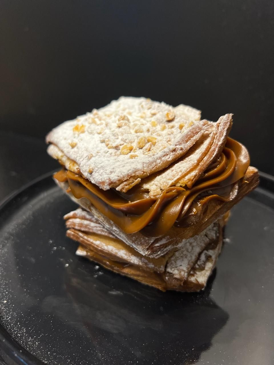 Factura semihojaldre con dulce de leche (x6)