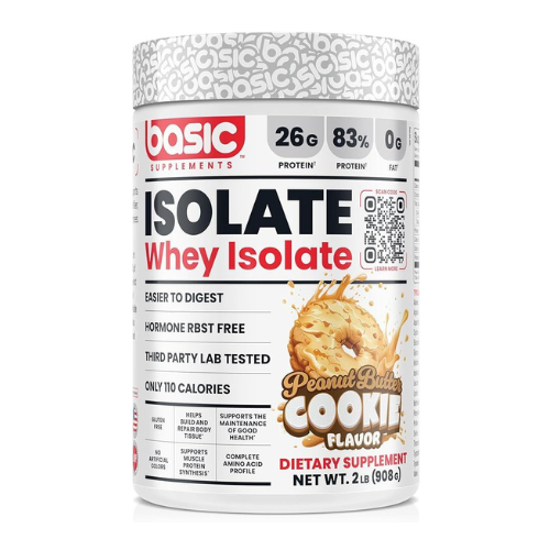 BASIC SUPPLEMENTS ISOLATE 2LBS PEANUT BUTTER COOKI