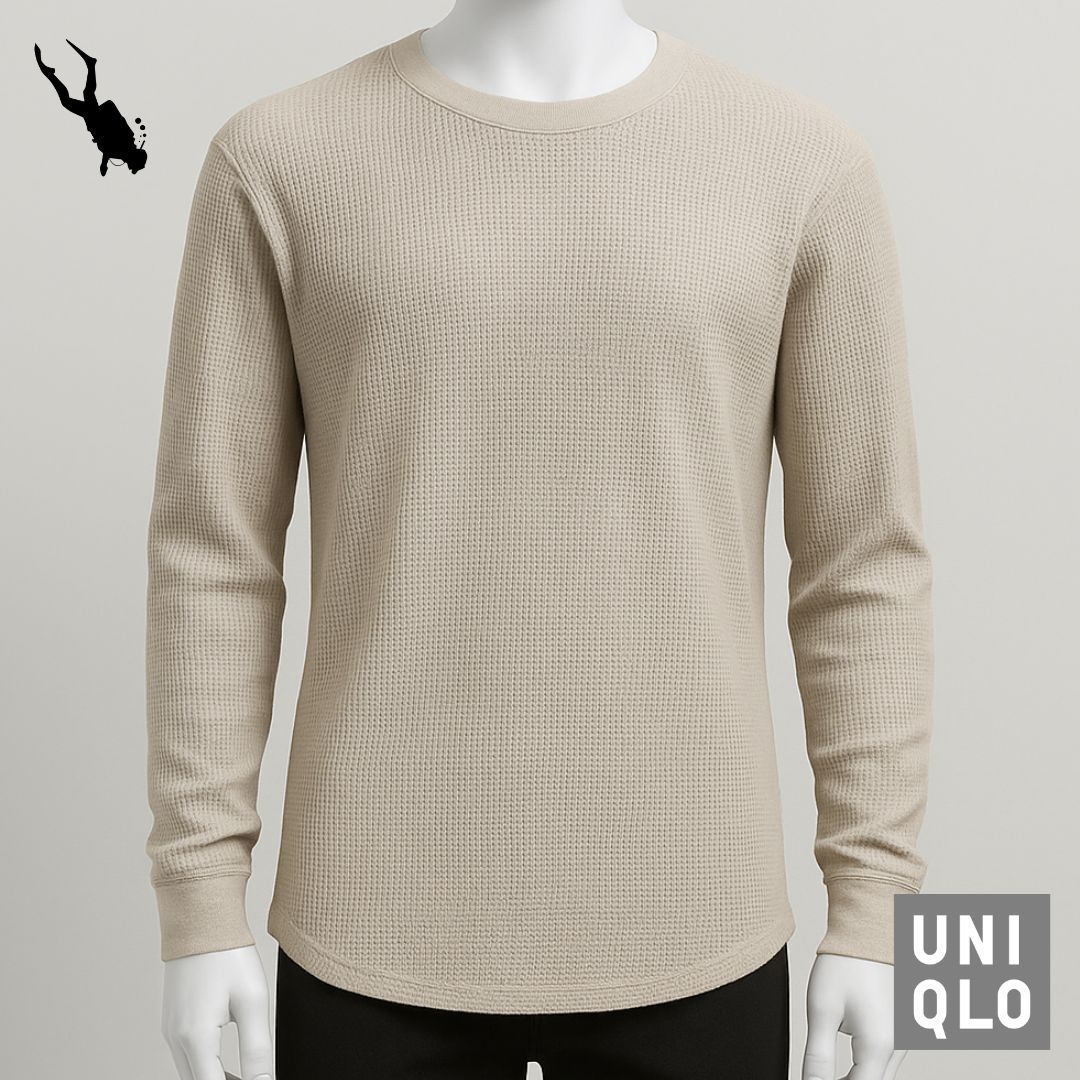 UNIQLO Beige Long Sleeve Sweatshirt – TO Preloved