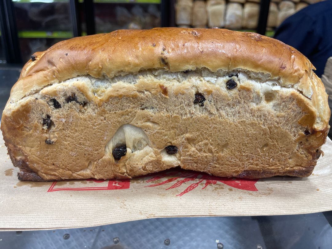 Pain Au Raisin (H.P.) +/-600gr