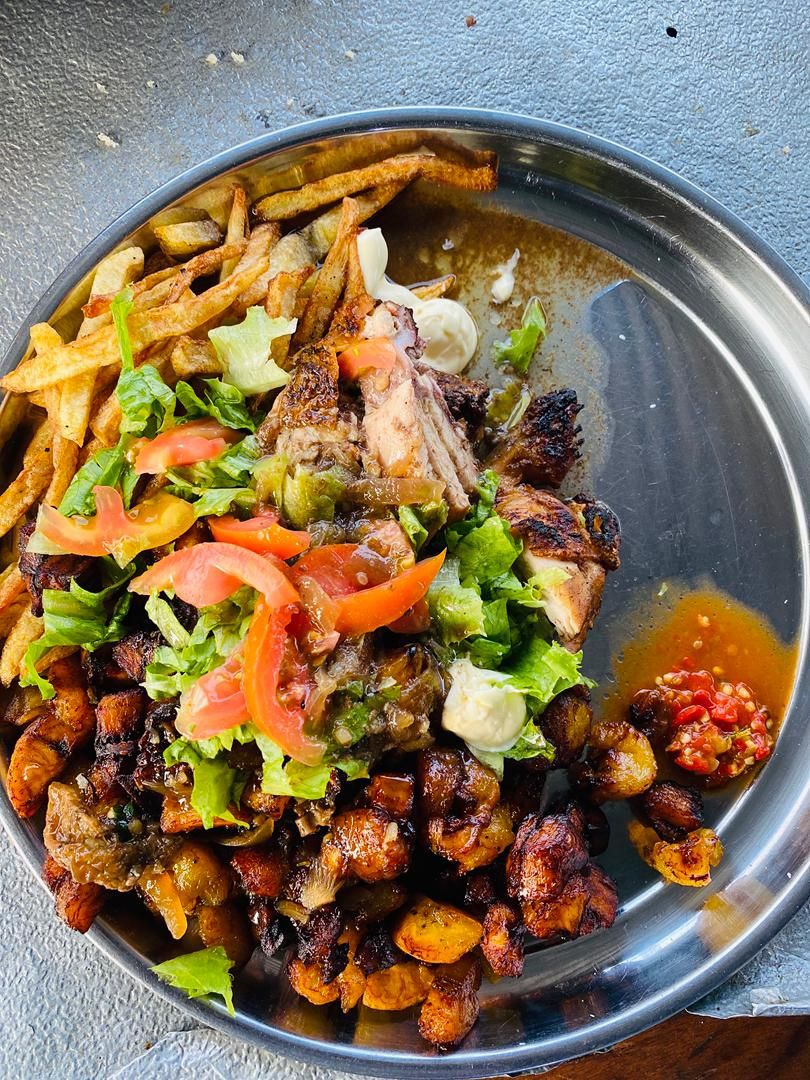 Poulet Banane Frite